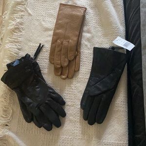 Leather gloves